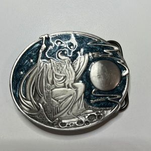 Wizard belt buckle
